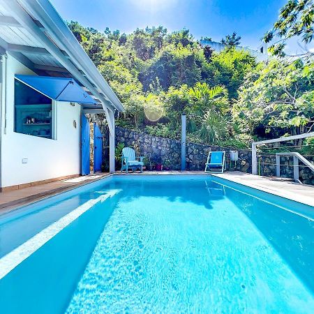 Aquamarine, Private Room In Villa Casa Blue Pool Sea View Koolbaai Εξωτερικό φωτογραφία