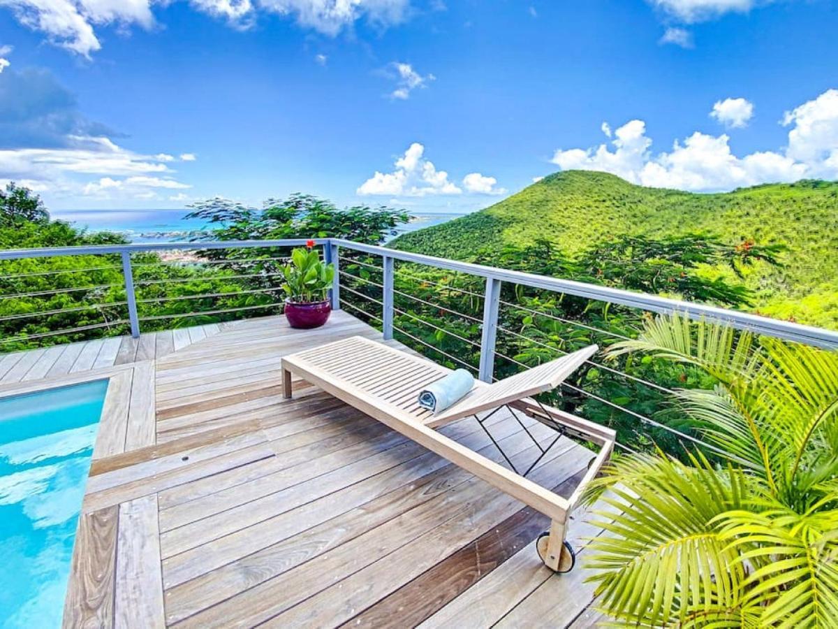 Aquamarine, Private Room In Villa Casa Blue Pool Sea View Koolbaai Εξωτερικό φωτογραφία