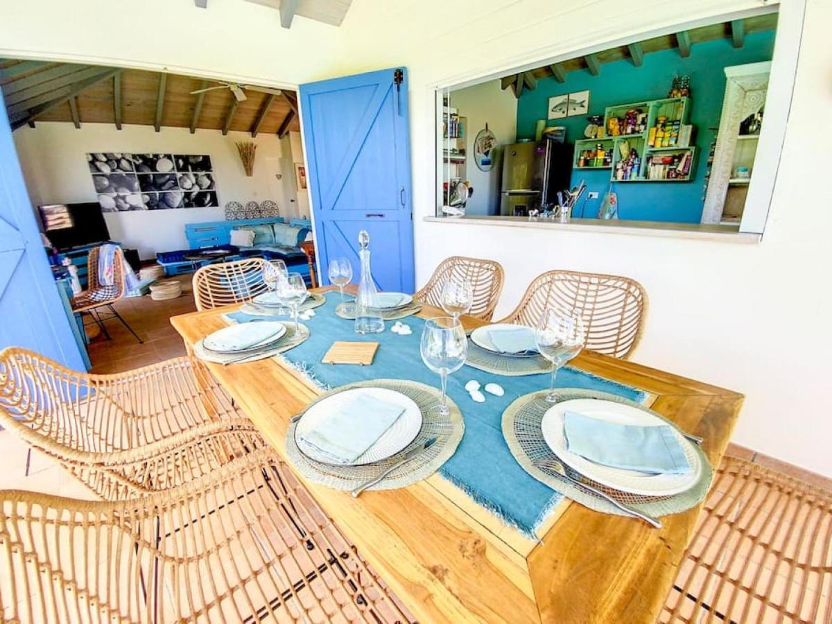 Aquamarine, Private Room In Villa Casa Blue Pool Sea View Koolbaai Εξωτερικό φωτογραφία
