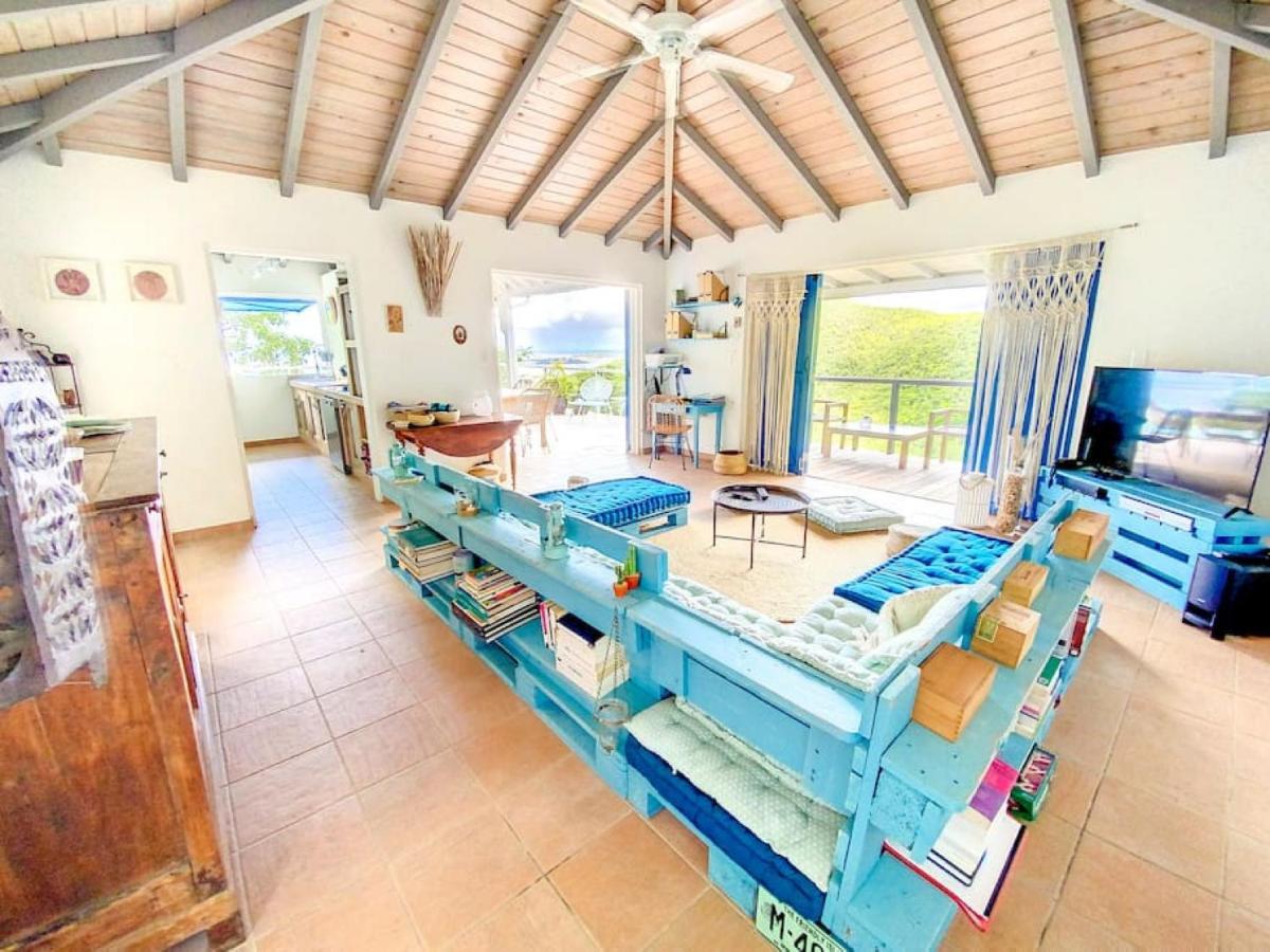 Aquamarine, Private Room In Villa Casa Blue Pool Sea View Koolbaai Εξωτερικό φωτογραφία