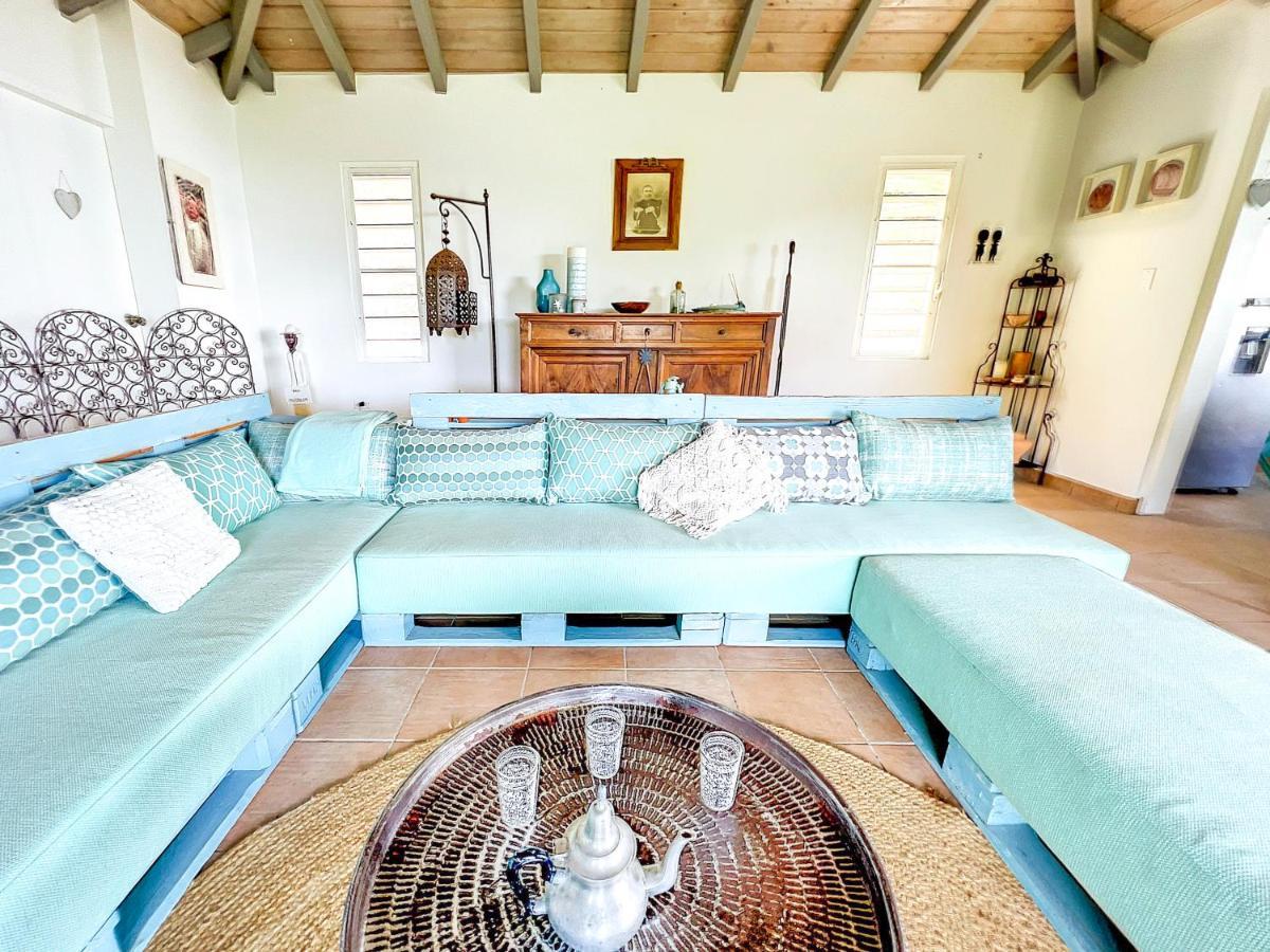 Aquamarine, Private Room In Villa Casa Blue Pool Sea View Koolbaai Εξωτερικό φωτογραφία